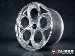 Alfa Romeo Giulia Custom Wheels - set of 4 - KuhlFX - Forged - Gloss Silver 